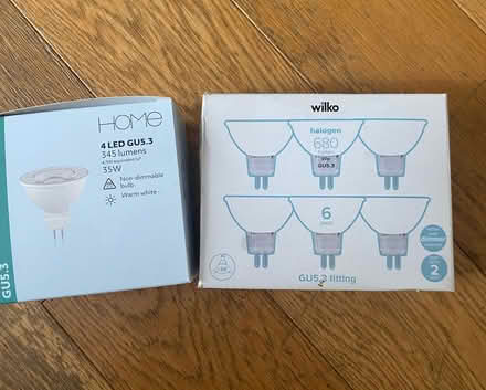 Photo of free Lightbulbs - GU5.3; five in total (Bradford on Avon BA15) #2