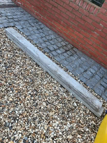 Photo of free 2X 6’ concrete gravel board (Cheam) #1