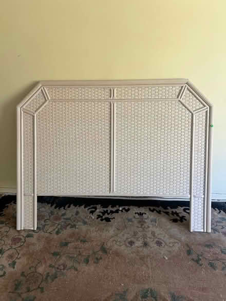 Photo of free Wicker headboard (full) (20016) #1