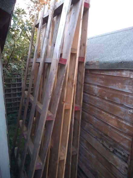 Photo of free Large 8' x 4' Wooden Pallets (Hornchurch RM12) #1
