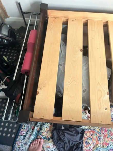 Photo of free Single wooden bed frame (N12 North Finchley) #4
