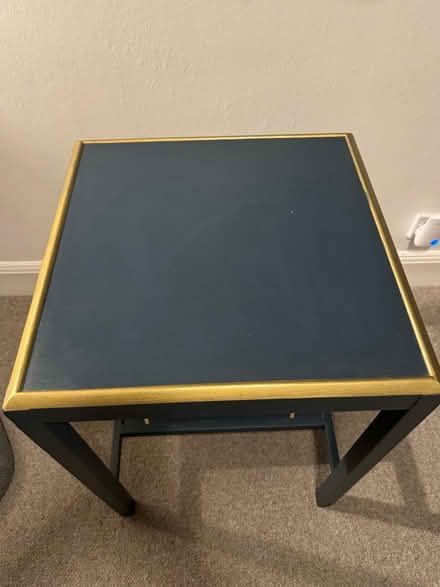 Photo of free Upcycled wooden side table (Portobello, EH15) #2