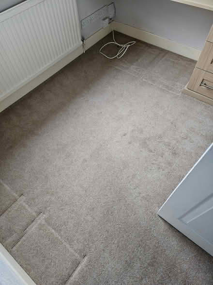 Photo of free Small beige carpet 188cm x 175cm (WF14) #1