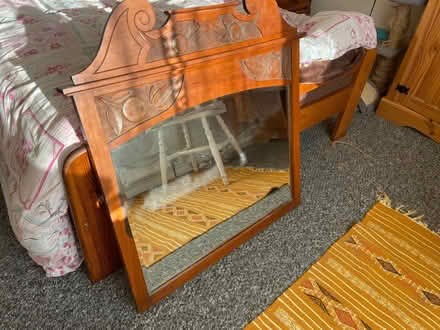 Photo of free Wooden mirror (Frodsham WA6) #1