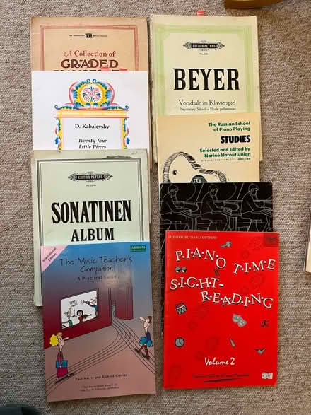 Photo of free Selection of piano music (Dilton Marsh) #1