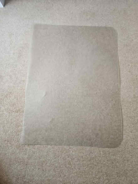 Photo of free Plastic floor protector (Weston, Bath) #1