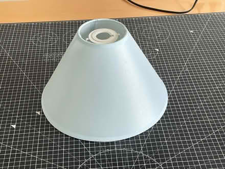 Photo of free Light blue lampshade (Crowborough TN6 Pleasant View) #1