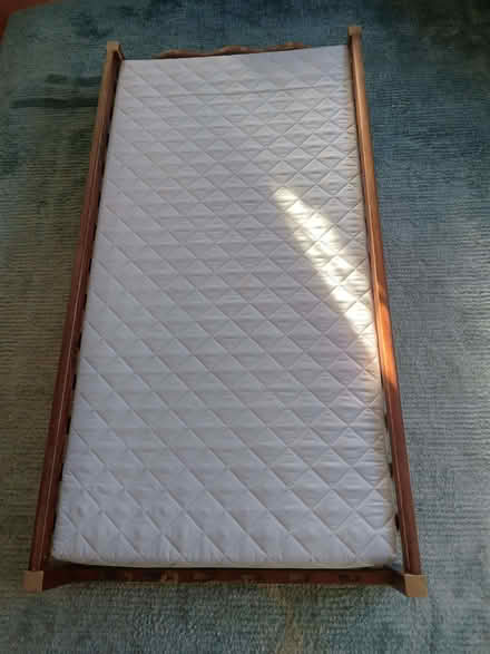 Photo of free cot (or large dog bed) frame (Nyetimber PO21) #3