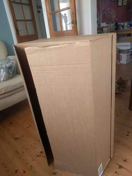 Photo of free Very large, robust cardboard box (New Marston OX3) #1