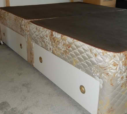 Photo of free Divan bed base with 4 drawers (Gornhay Cross EX16) #2