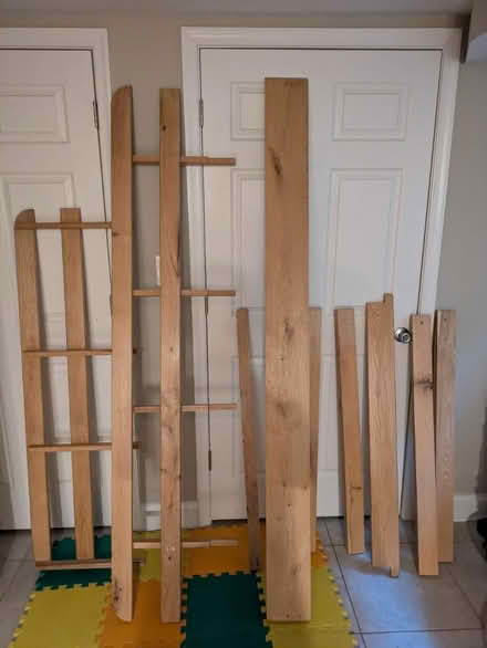 Photo of free Lumber from loft bed (Takoma DC) #1
