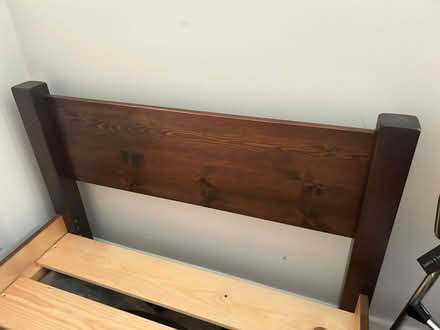 Photo of free Single wooden bed frame (N12 North Finchley) #3