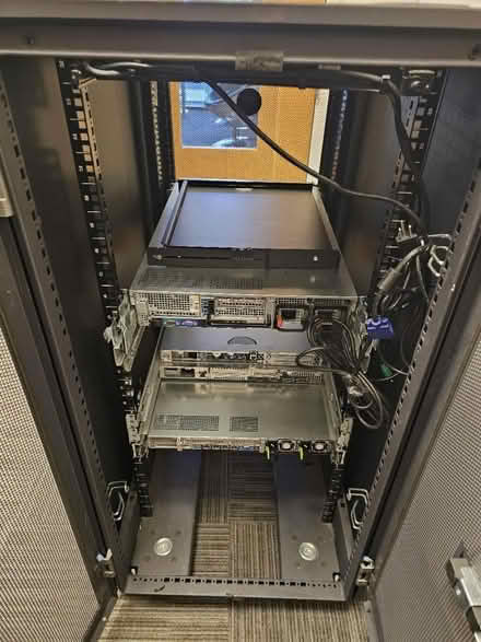 Photo of free Dell Server Rack and equipment (9990 Fairfax Blvd Fairfax VA) #3