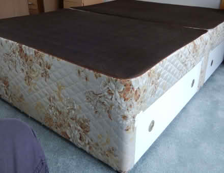 Photo of free Divan bed base with 4 drawers (Gornhay Cross EX16) #1