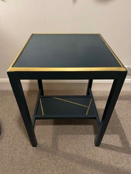 Photo of free Upcycled wooden side table (Portobello, EH15) #1
