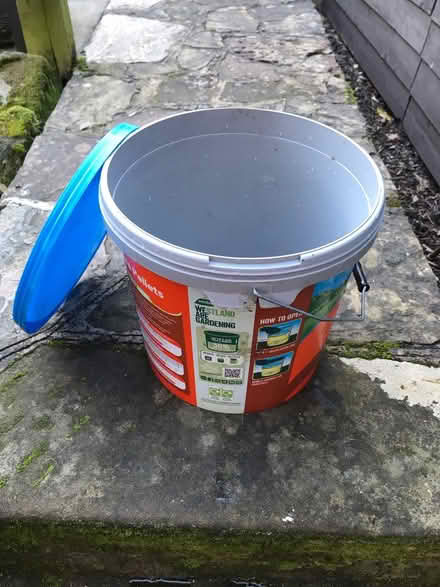 Photo of free Large plastic tub Animal feeder? (Allestree DE22 2) #1