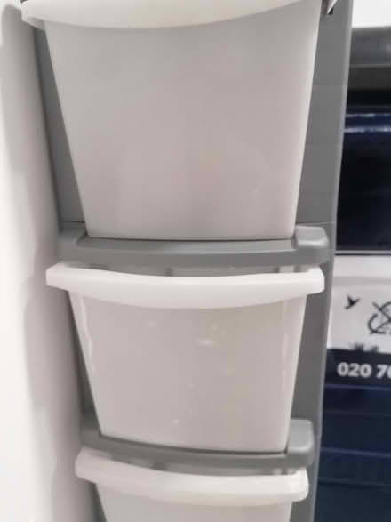Photo of free Plastic drawerbset of 5 (Willesden, NW10) #2