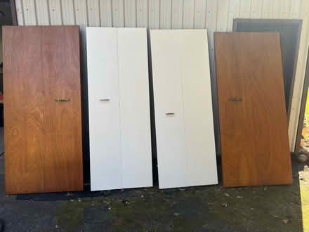 Photo of free Bifold/ cabinet doors folding table (Hume Road- Puslinch) #2