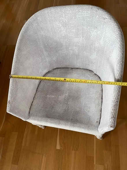 Photo of free White rattan chair, Stepney E1 (Stepney E1) #4