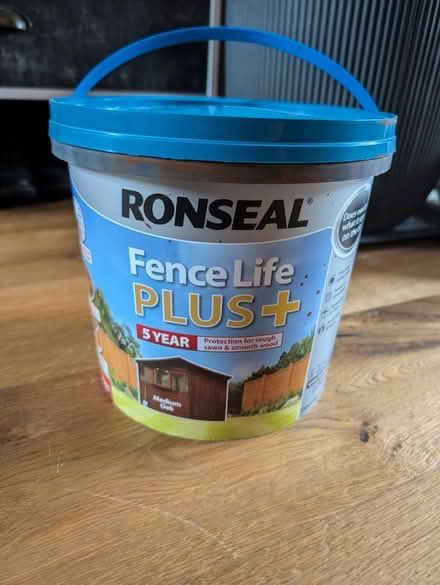Photo of free Ronseal fence paint (SE13 Hither Green) #1