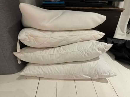 Photo of free Pillows & Sheets (Fulham SW6) #1