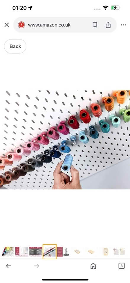 Photo of Peg board or shop display rack (Newry BT35) #2