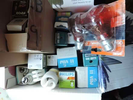 Photo of free Box of light bulbs (Whittlesey PE7) #1