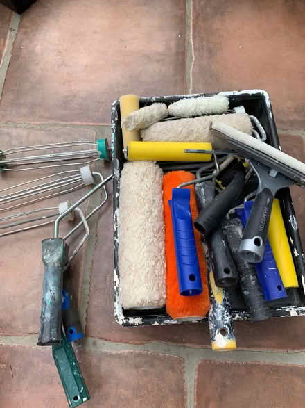 Photo of free Decorating stuff, trays, rollers, paint pad (Nyetimber PO21) #2