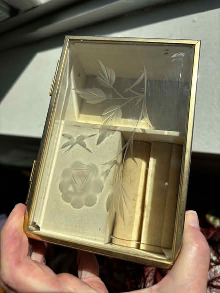 Photo of free Glass jewelry/music box. Vintage (Upper West Side) #1