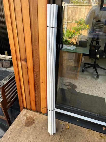 Photo of free Lengths of white round conduit/pipe (Gorse Hill M16) #1