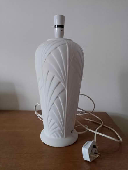 Photo of free Table lamp & shade (Maidstone Grove Green) #1