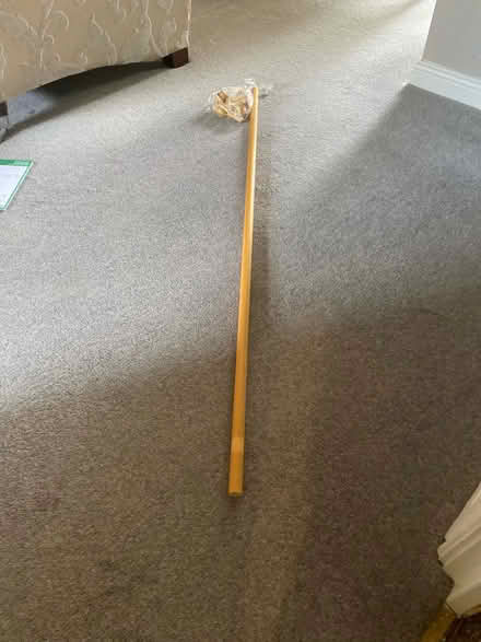 Photo of free Pine Curtain Pole (Killamarsh S21) #1