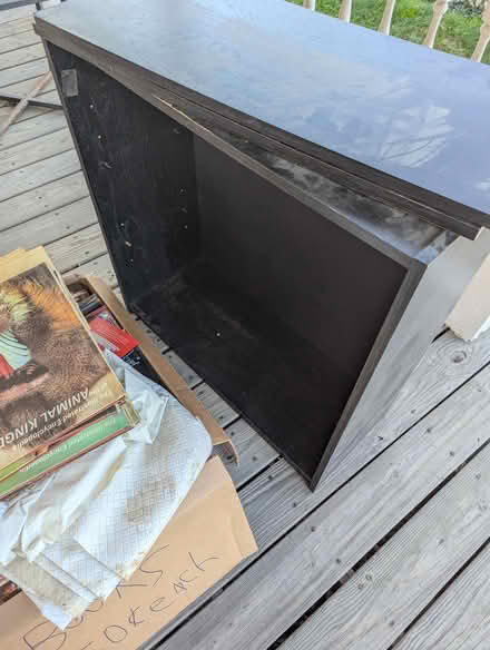 Photo of free Two book cases and some books (Gwynns Falls) #2