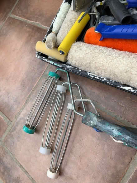 Photo of free Decorating stuff, trays, rollers, paint pad (Nyetimber PO21) #1