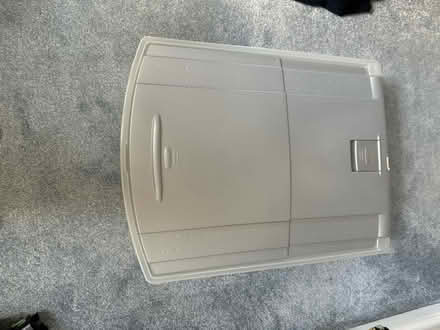 Photo of free 2 wheeled underbed curver boxes (Woking GU22) #1