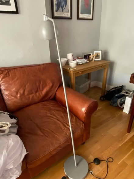 Photo of free Grey floor lamp (Beckenham BR3 3NL) #3