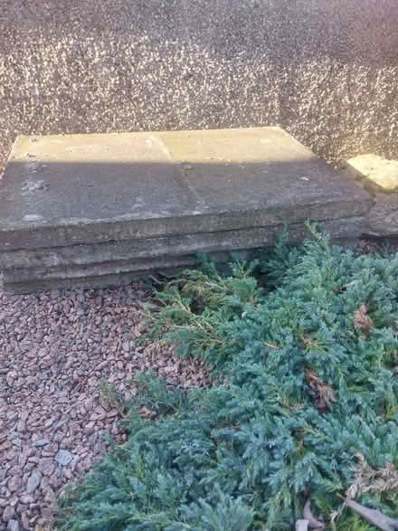 Photo of free 4 concrete slabs (Newtonhill AB39) #1
