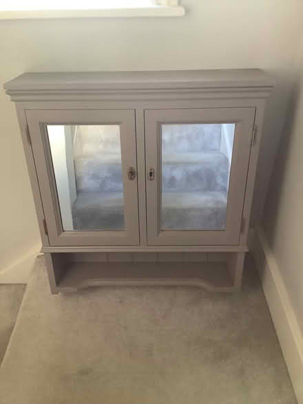Photo of free Wooden bathroom cabinet (Bramber BN44) #1
