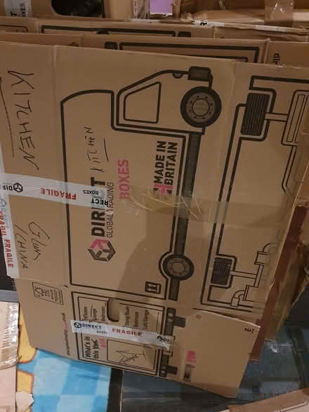 Photo of free Sturdy moving boxes - mixed large & medium (Roehampton SW15) #1