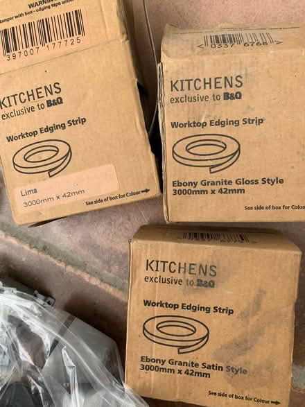Photo of free Kitchen fittings & worktop edging strip part used (Nyetimber PO21) #2