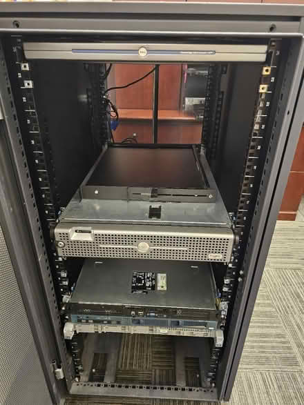 Photo of free Dell Server Rack and equipment (9990 Fairfax Blvd Fairfax VA) #4