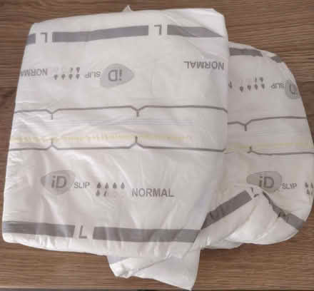 Photo of free ID Slip incontinence pads (large/normal) (Splott CF24) #2