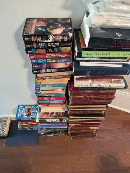 Photo of free Two book cases and some books (Gwynns Falls) #1