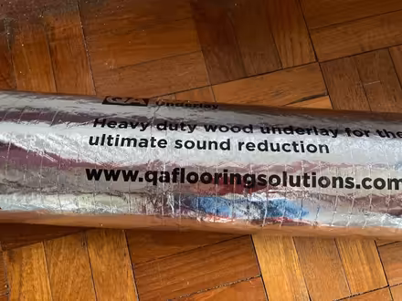 Photo of free Leftover wood and underlay (BT8) #2