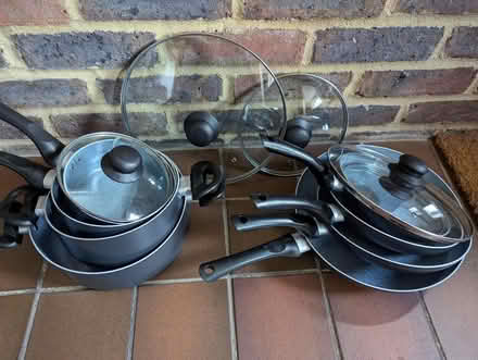 Photo of free Set of non stick pans with lids (Blackboys TN22) #1