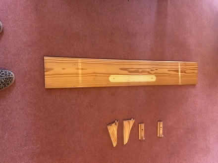 Photo of free Pine shelf (Rainham RM13) #1