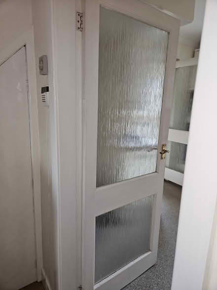 Photo of free 4 x wood & glass doors (WF14) #1