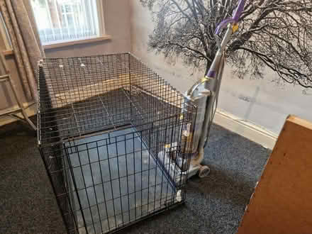 Photo of free Large Dog Crate (Wallasey) #2
