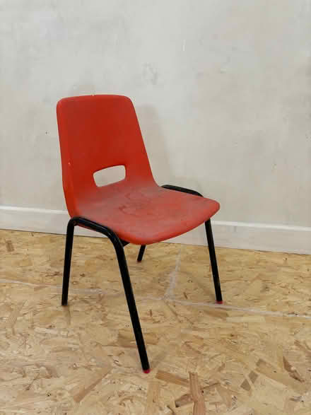 Photo of free 15 vintage stacking children’s chairs (Morecambe LA4) #3