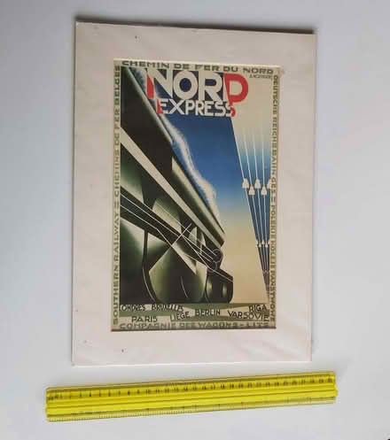 Photo of free Small French railway poster (Royal Leamington Spa CV31) #1